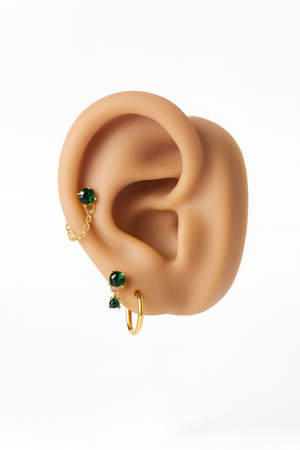 Esmeralda | Duo Studs
