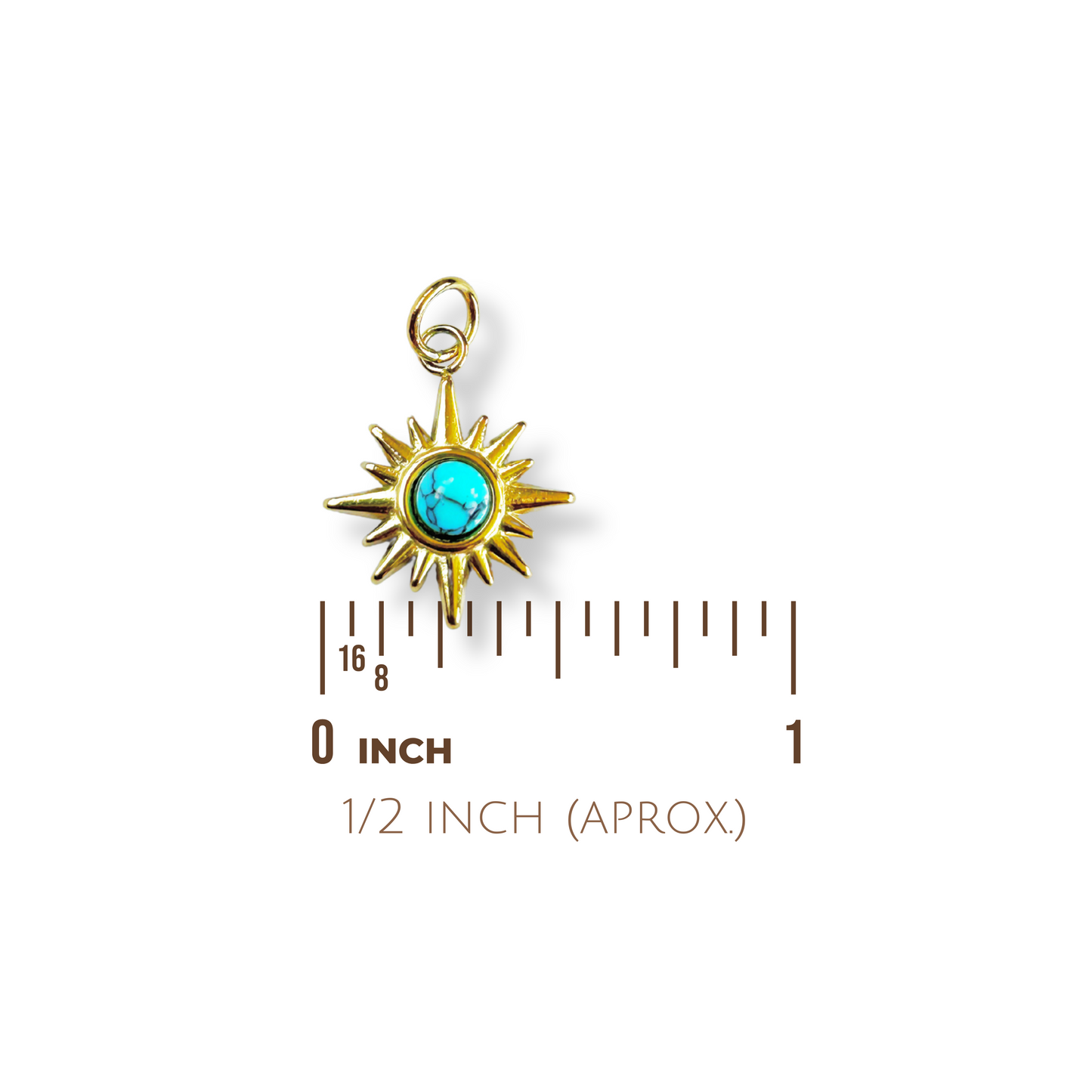 Turquoise Sunburst