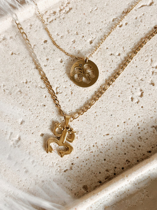 Mi Coquí Necklace | Stainless Steel