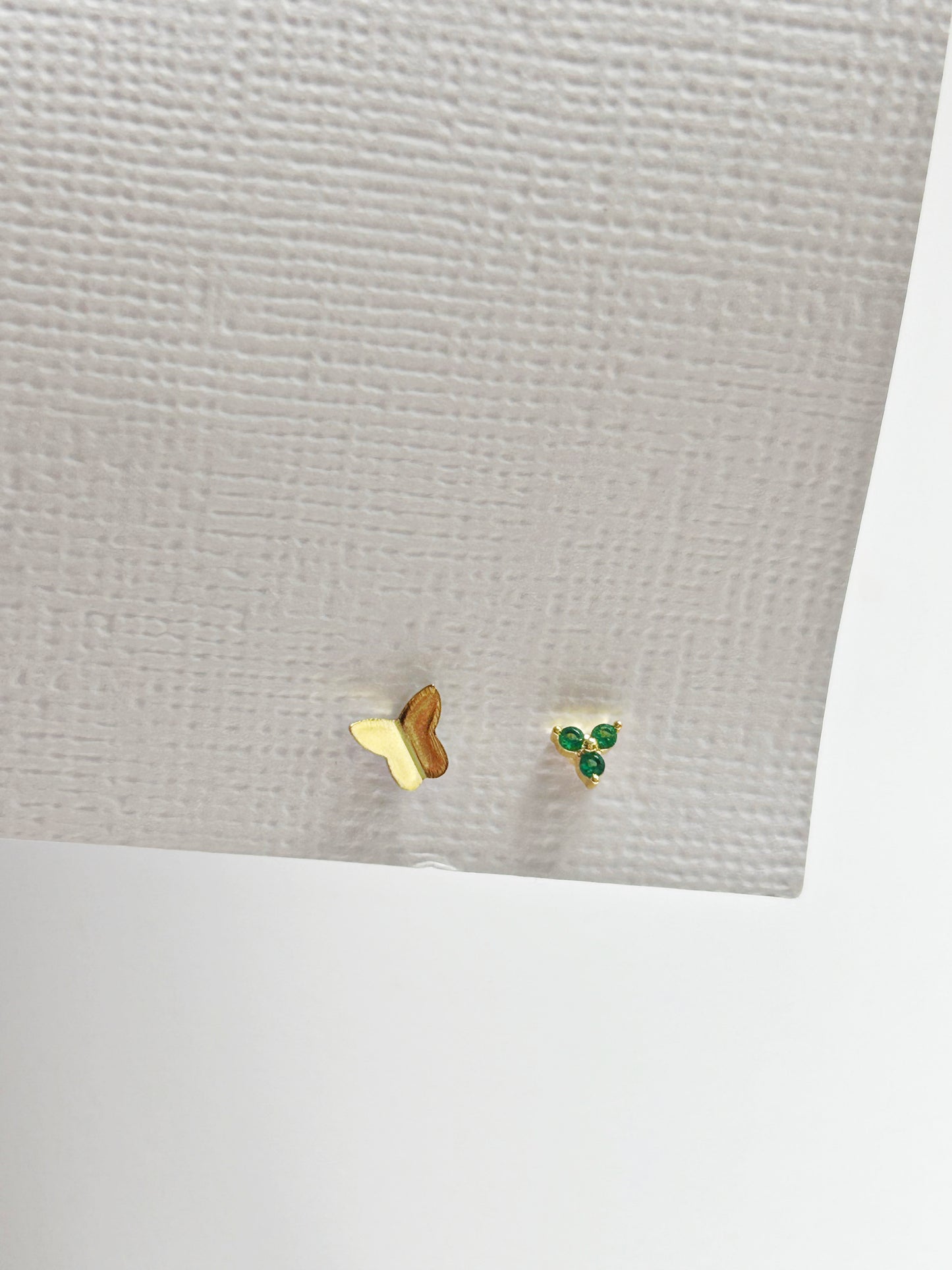 Esmerald Wings | Duo Studs