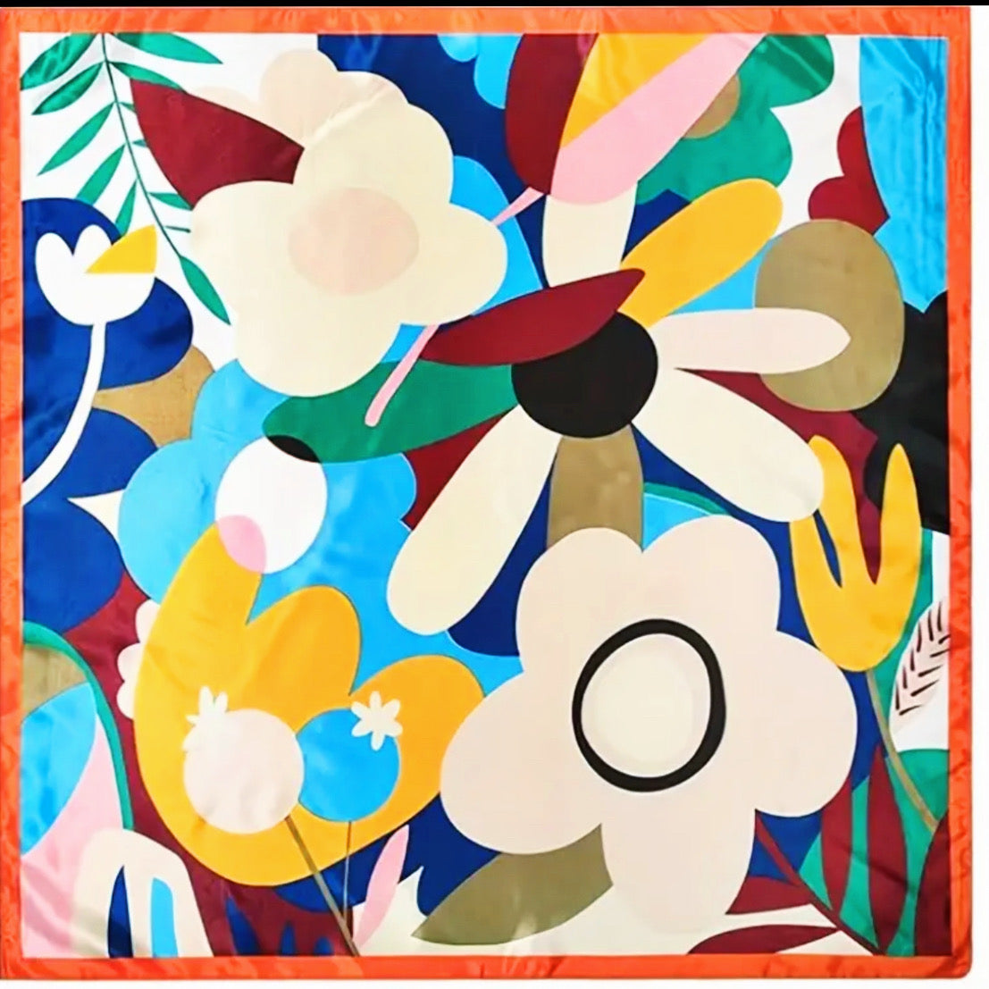 Floral Large scarf