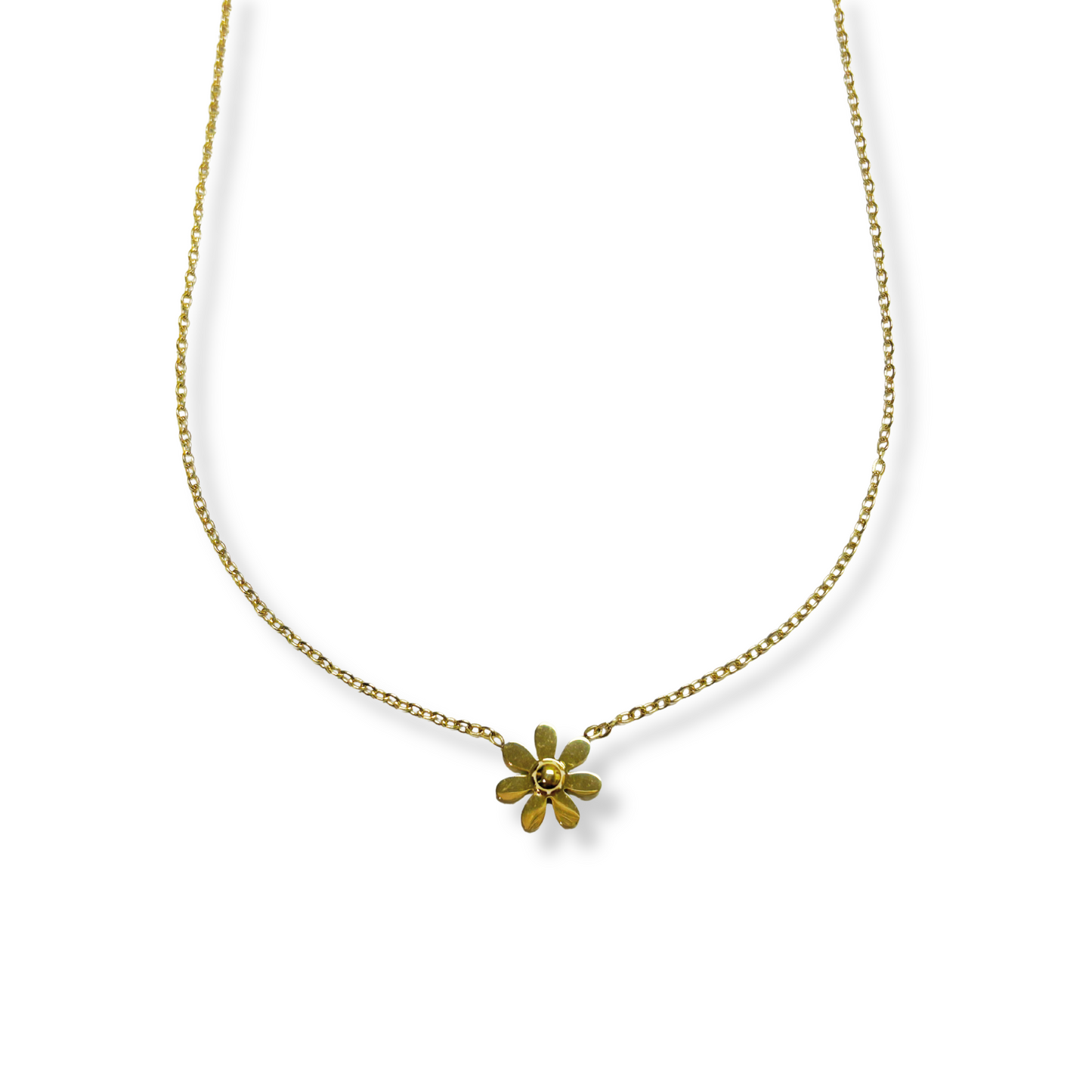 Minimal Daisy Necklace | Collar Margarita Minimalista