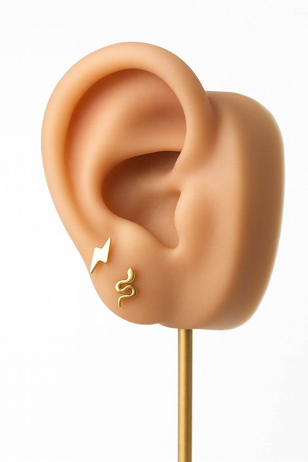 Lightning & Snake Studs | Duo Studs