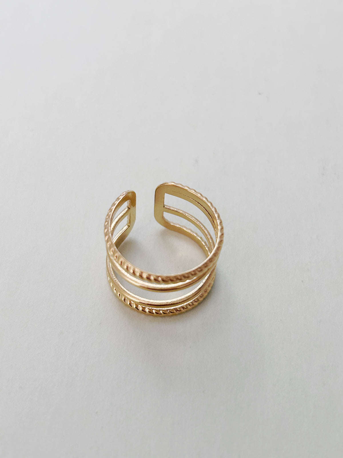 Anillo Autumn Twist | Golden Brunch