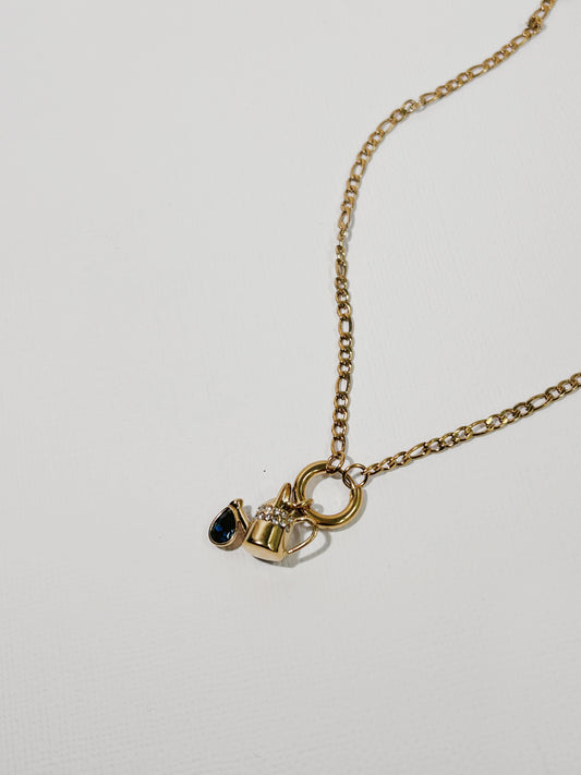 Azure Bloom Necklace