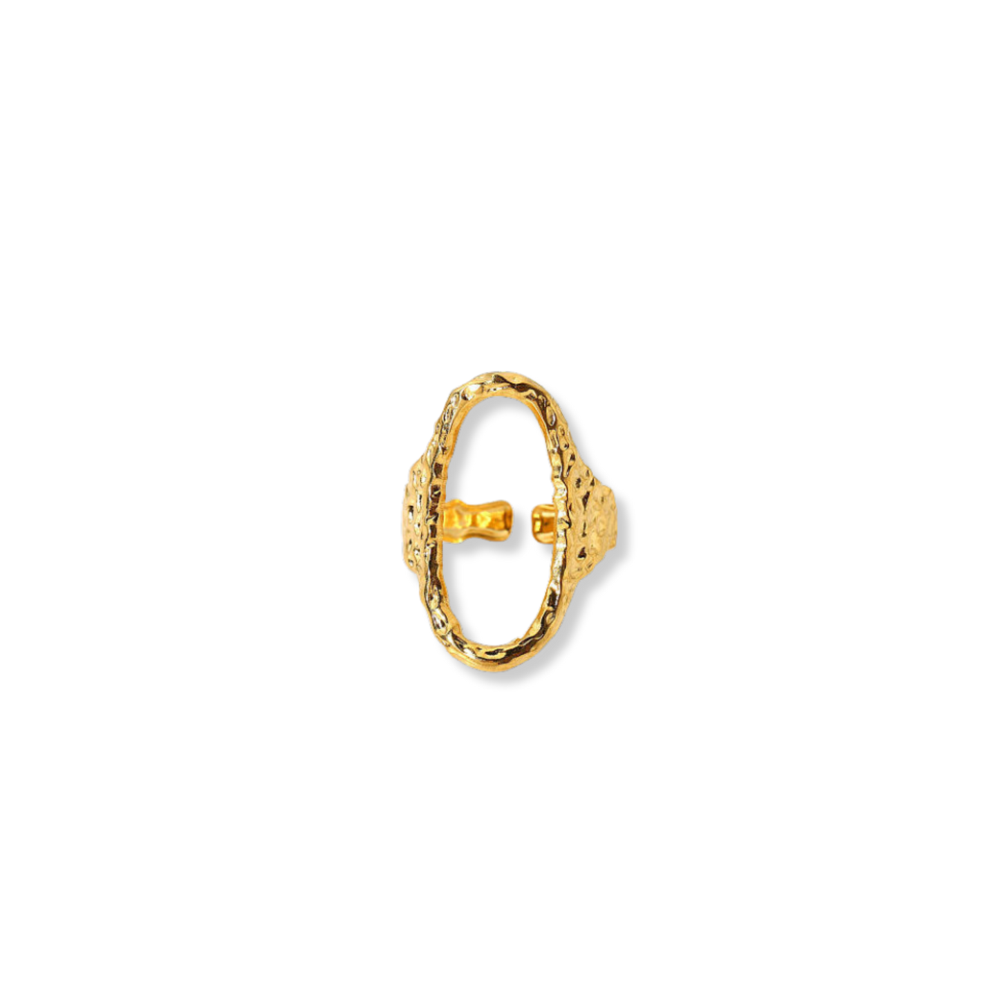 Oval Vintage Ring | Stainless Steel