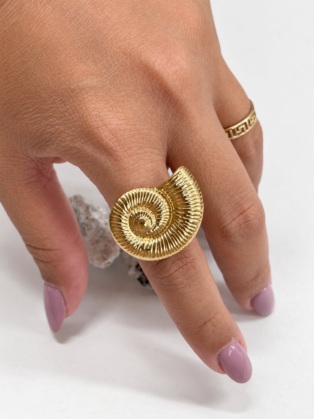 Anillo Caracola Maxi
