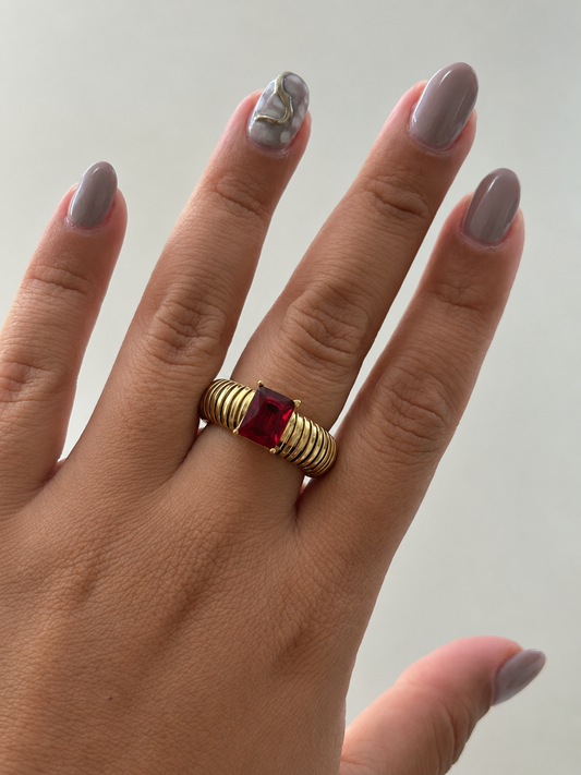 Anillo Granada | Golden Brunch