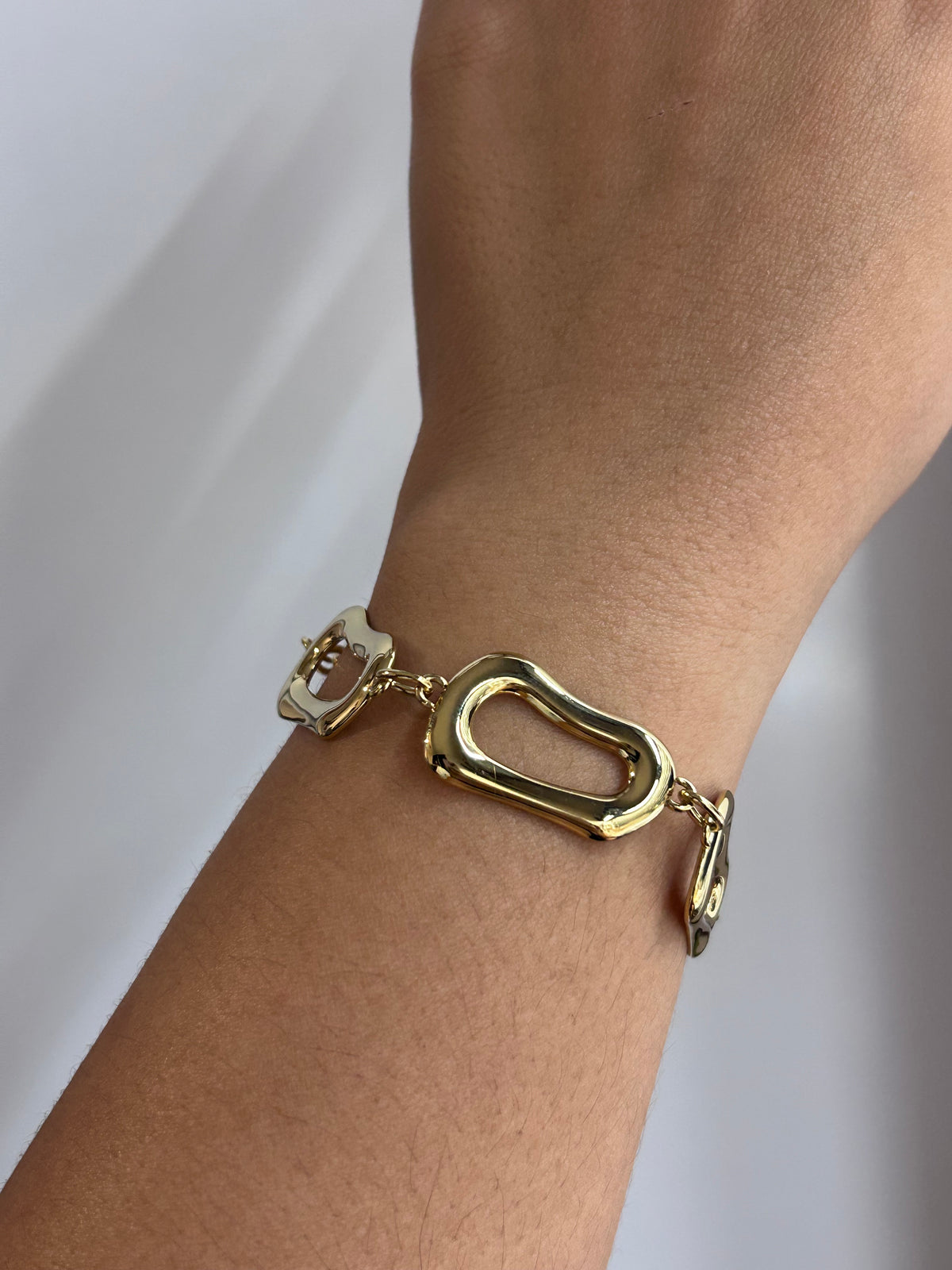 Brazalete Eslabón de Miel | Golden Brunch
