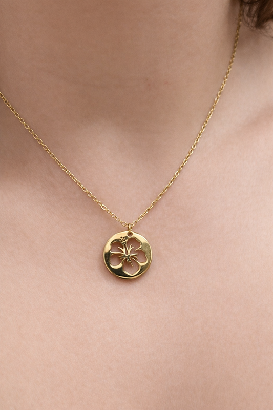 Flor de Maga Necklace | Stainless Steel