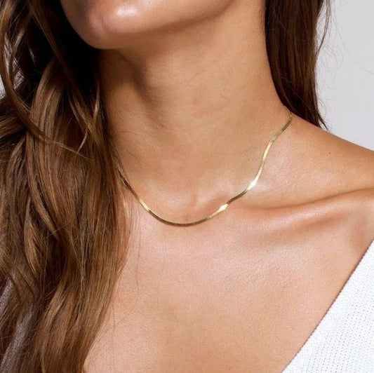 Herringbone 2mm | Golden Brunch
