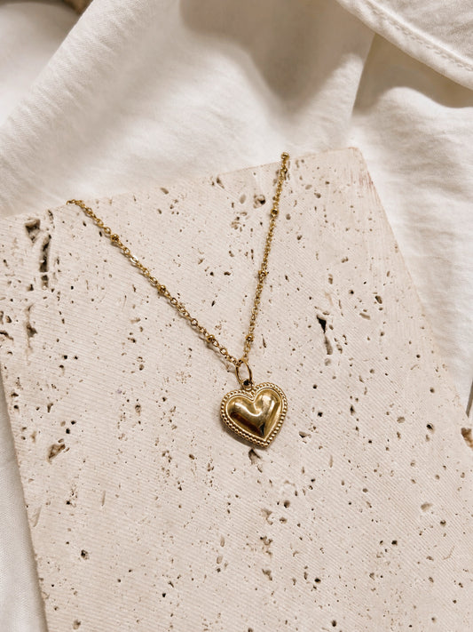 Cadena Corazón Vintage
