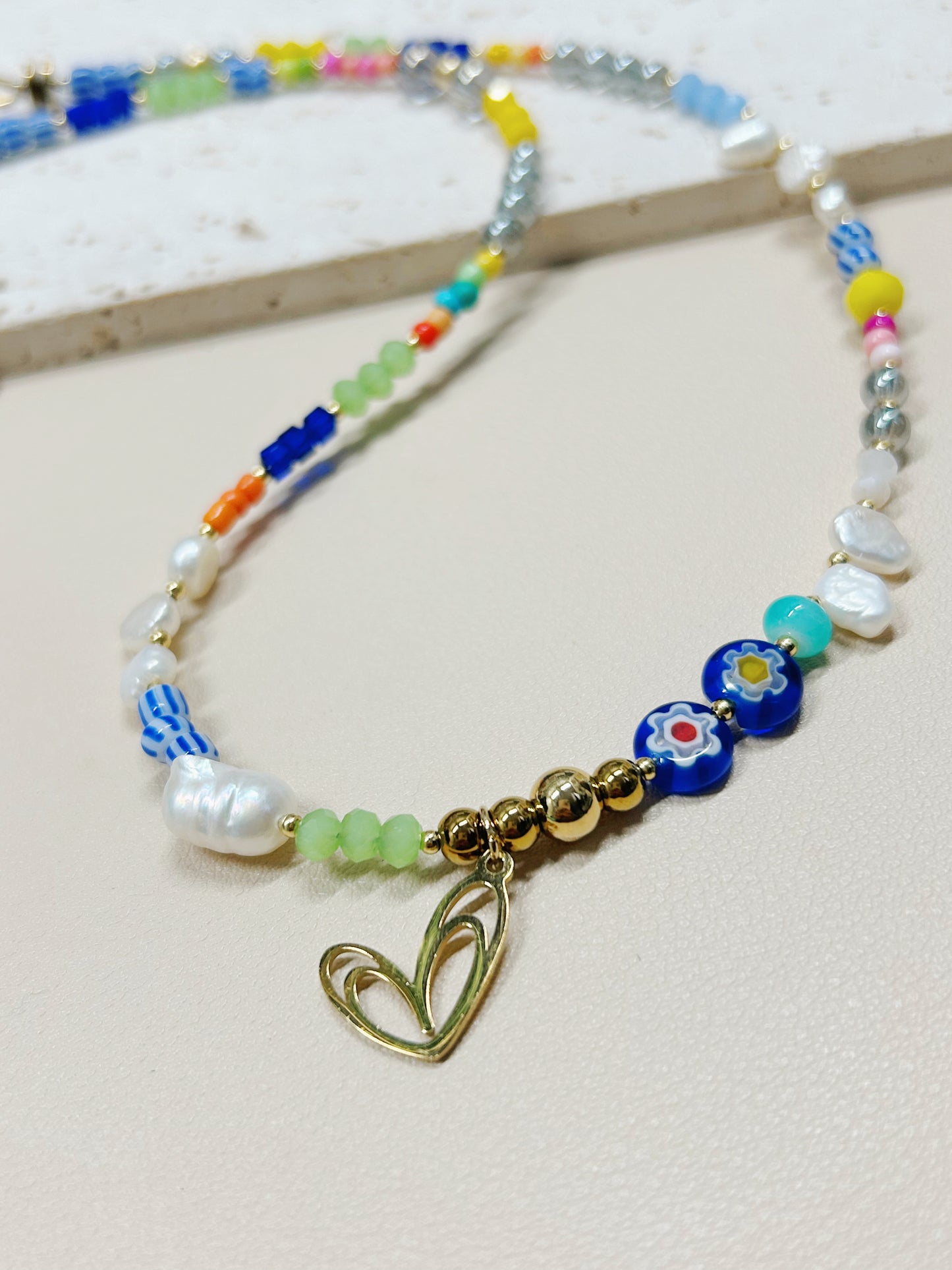 Boho Candy Heart | Hand Made | One of a kind