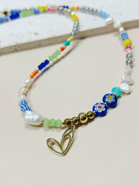 Boho Candy Heart | Hand Made | One of a kind