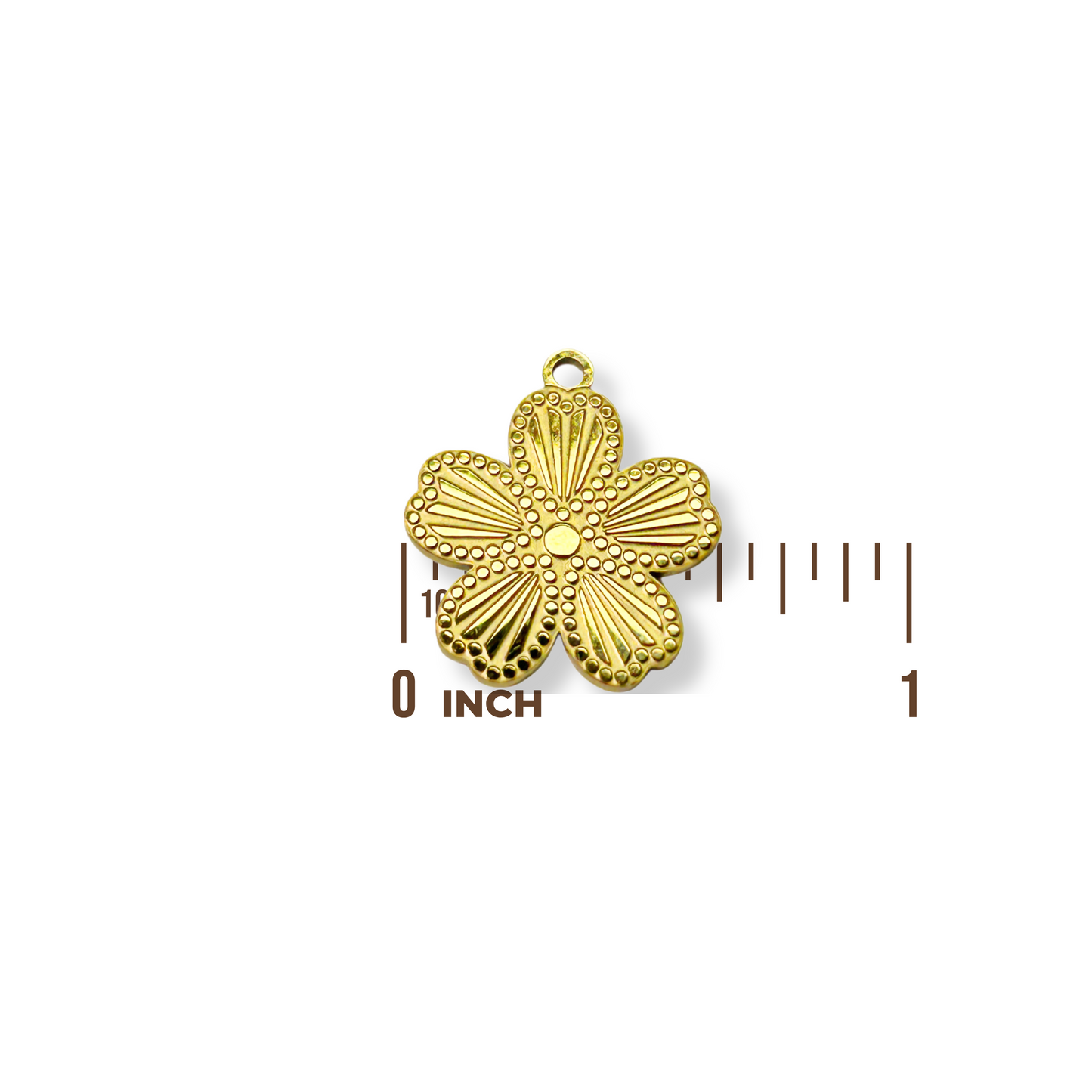 Golden Bloom Charm