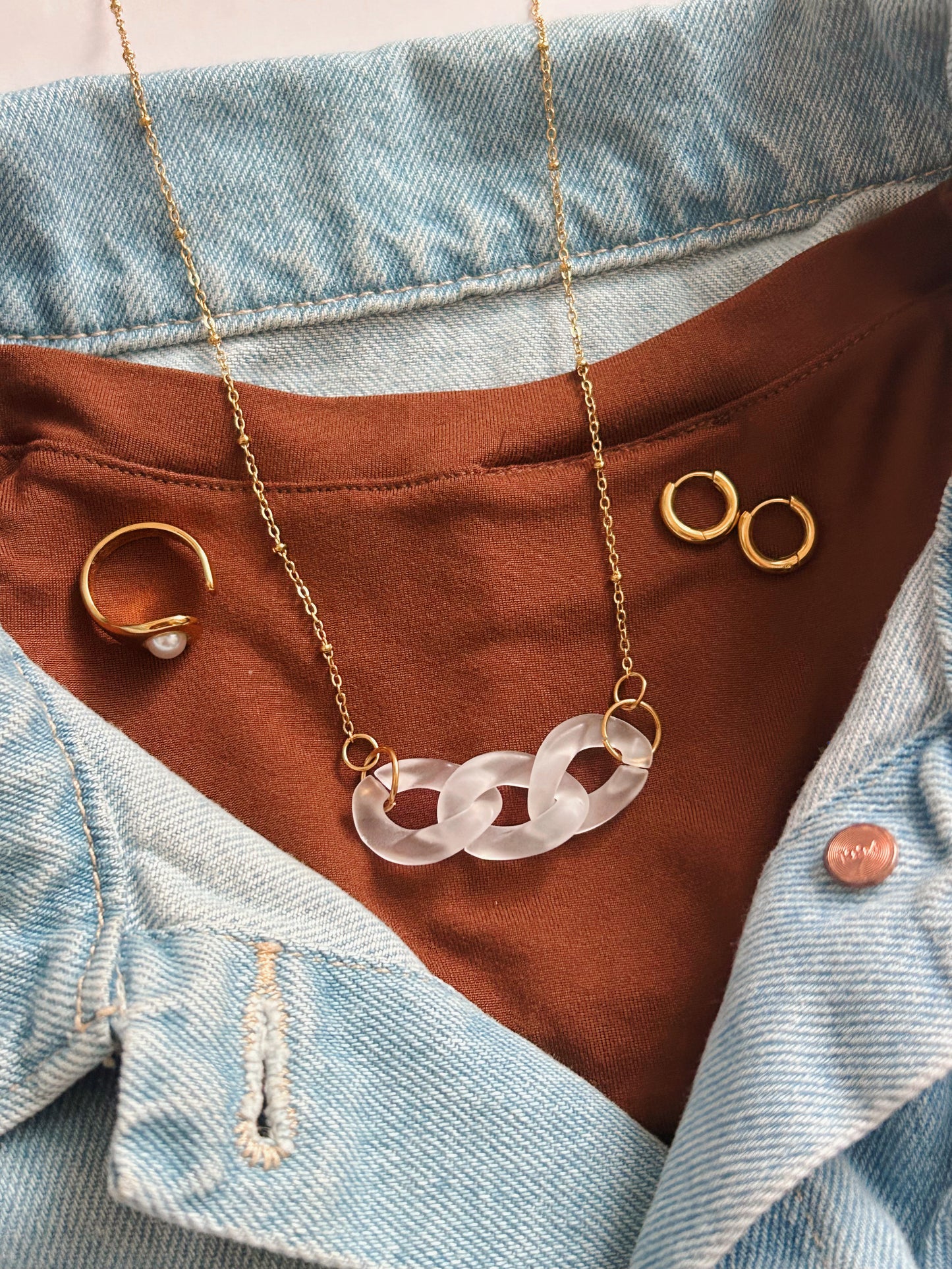 Collar Bruma – Cadena Frosted