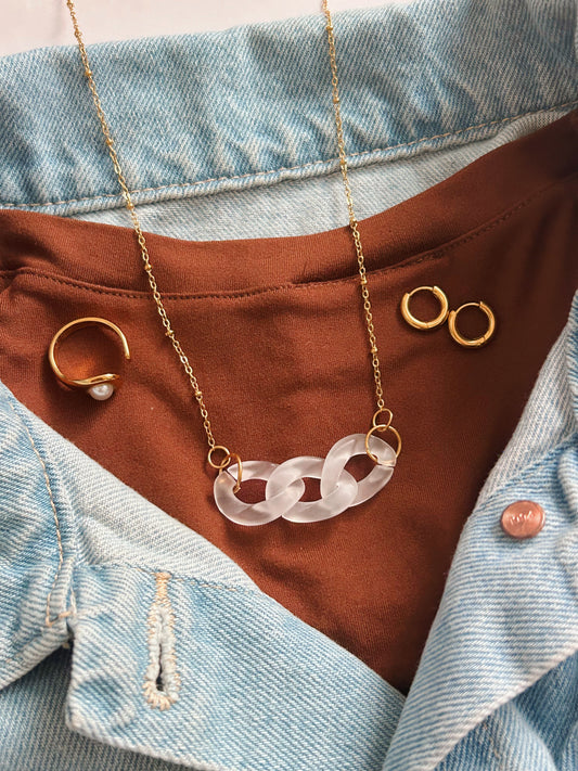 Collar Bruma – Cadena Frosted