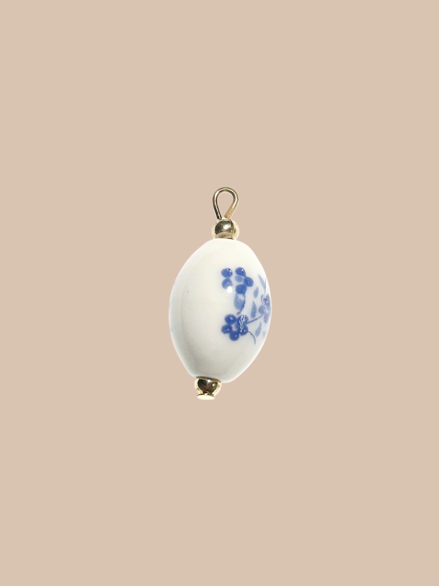 Porcelain Lily Charm