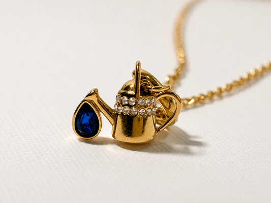 Azure Bloom Necklace