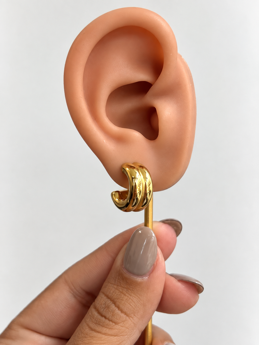 Butter Cream Hoops | Golden Brunch