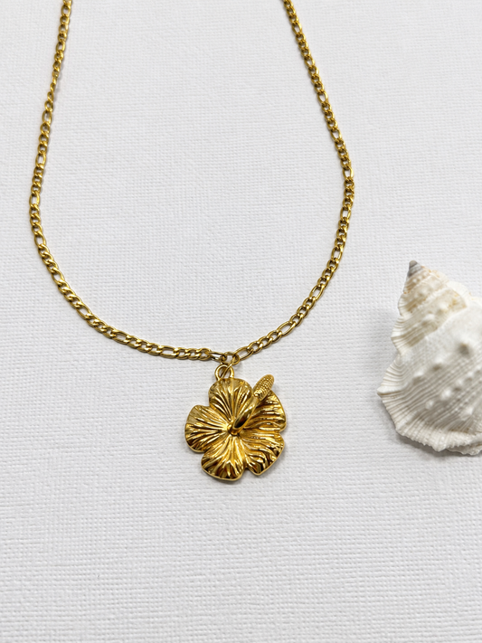 Maga Flower | Stainless Steel Necklace