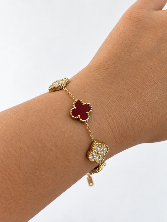 Burgandy Fall Clover | Golden Brunch