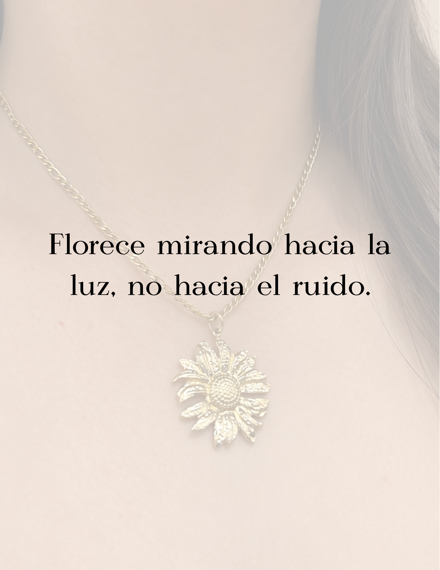 Margarita Flower | Stainless Steel Necklace