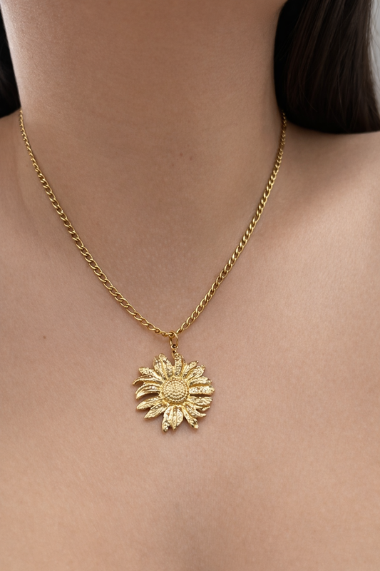 Margarita Flower | Stainless Steel Necklace