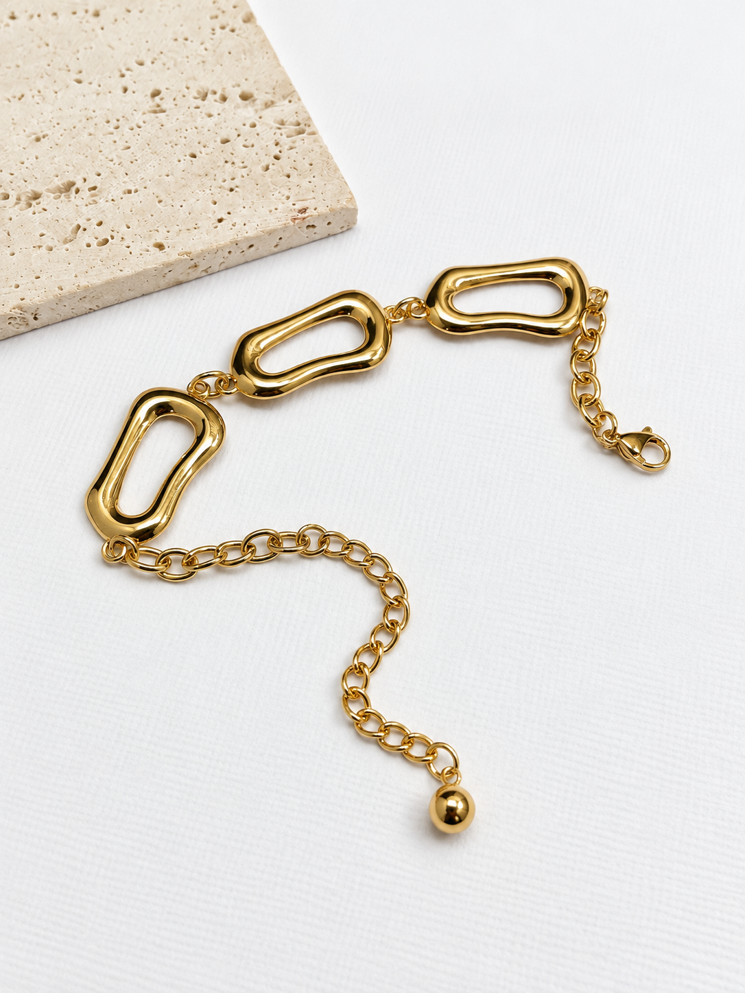 Brazalete Eslabón de Miel | Golden Brunch