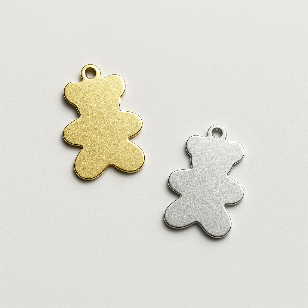 Bear Charm | Gold or Silver