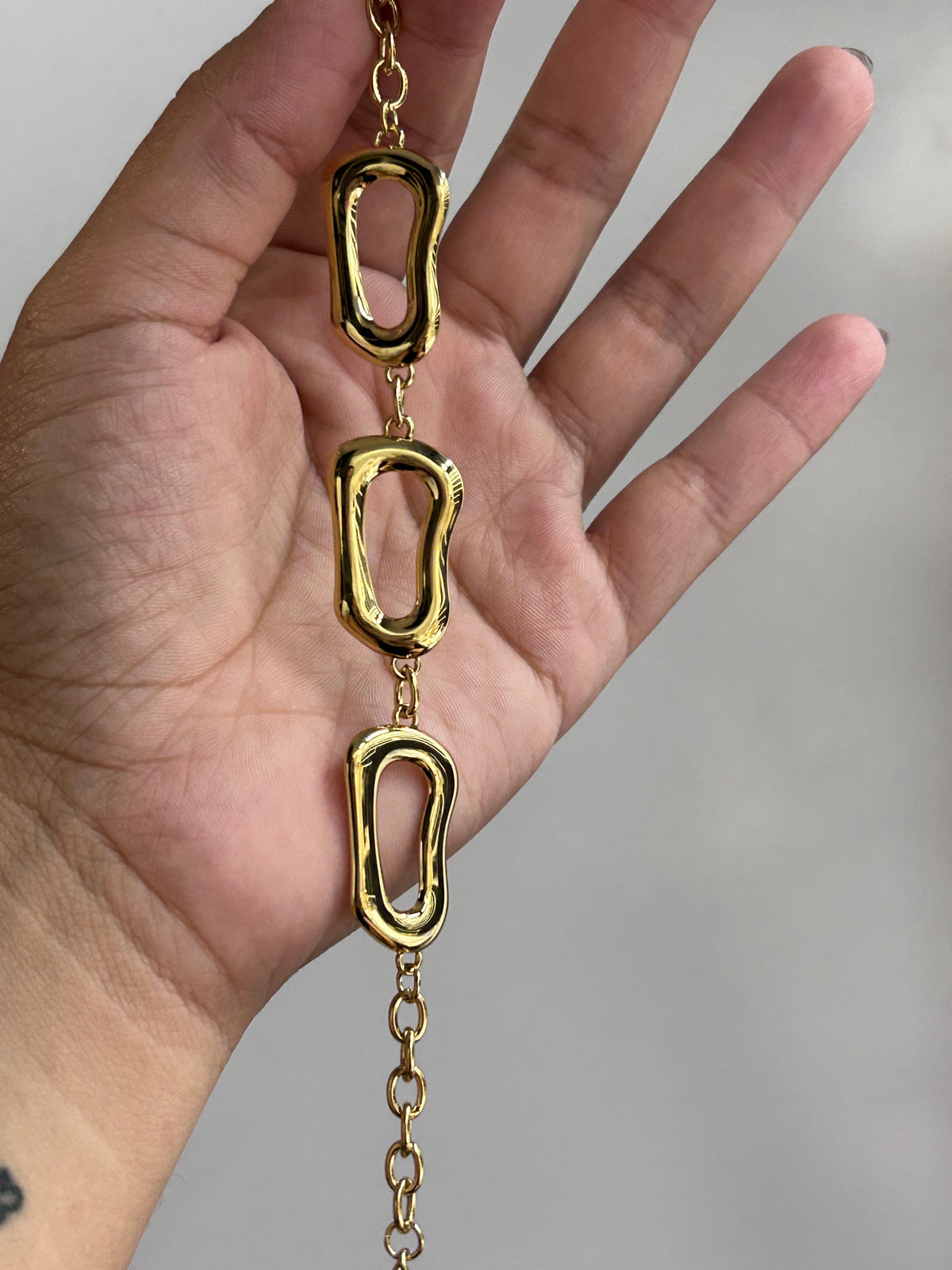 Brazalete Eslabón de Miel | Golden Brunch