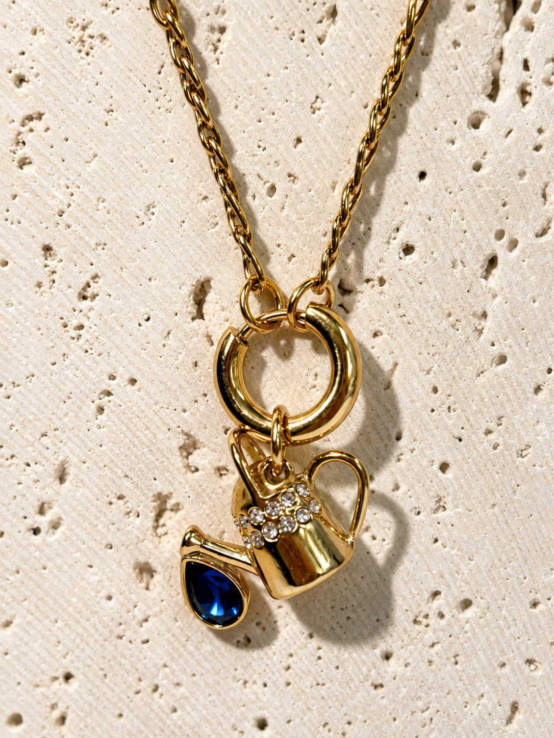 Azure Bloom Necklace
