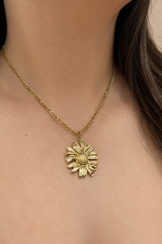 Margarita Flower | Stainless Steel Necklace
