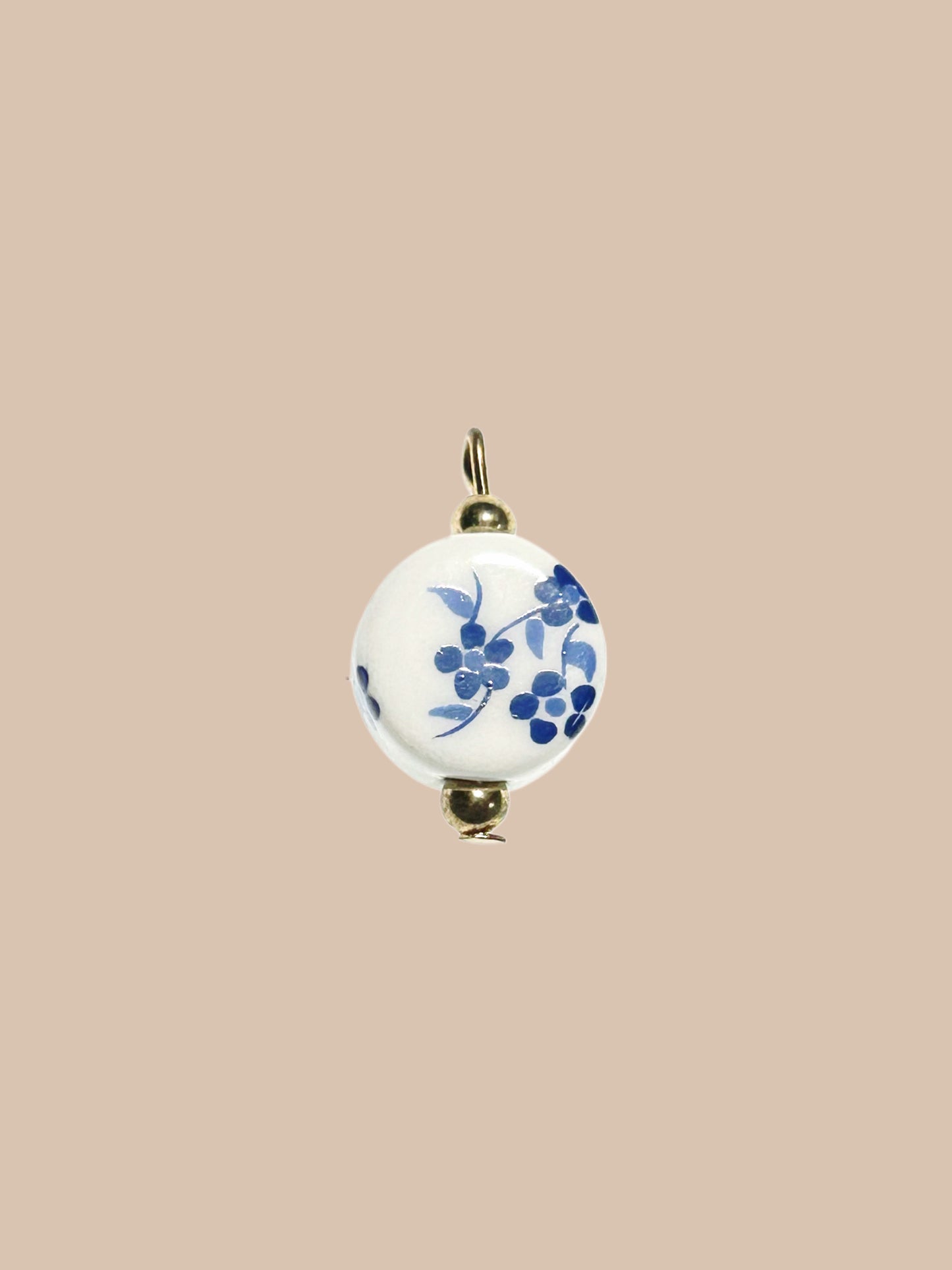 Porcelain Lily Charm