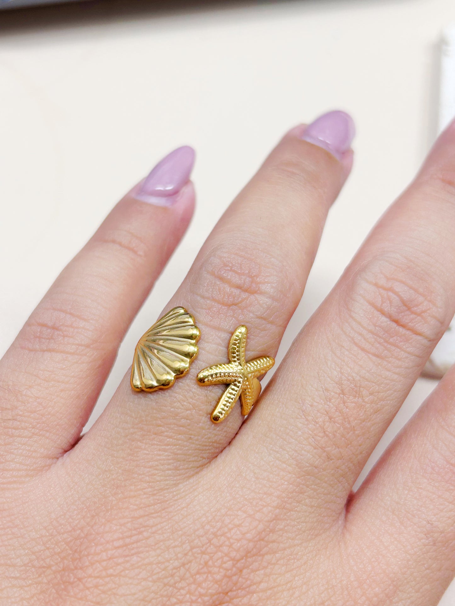 Anillo Estrellita & Conchita