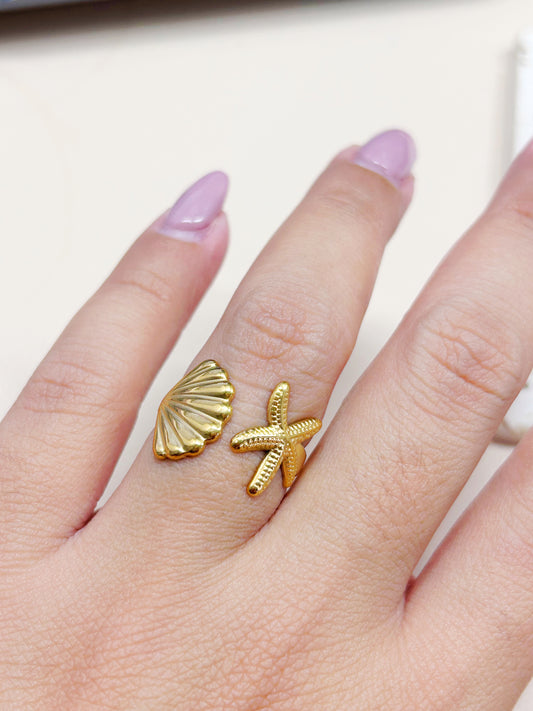 Anillo Estrellita & Conchita