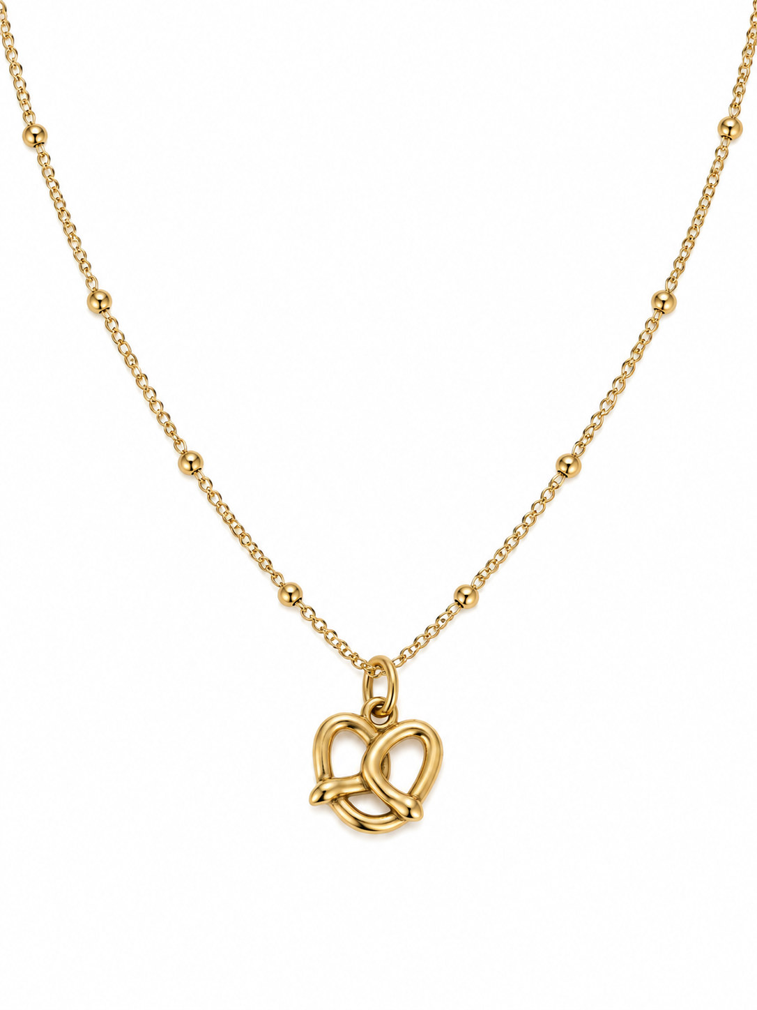 Collar Pretzel Dorado | Golden Brunch