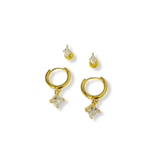 Crystal Duo | 2 pairs