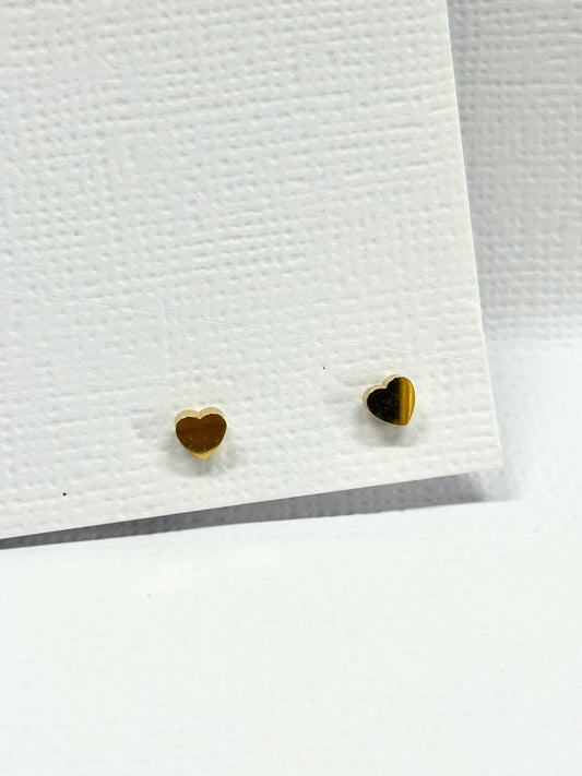 Mini Heart Studs | Duo