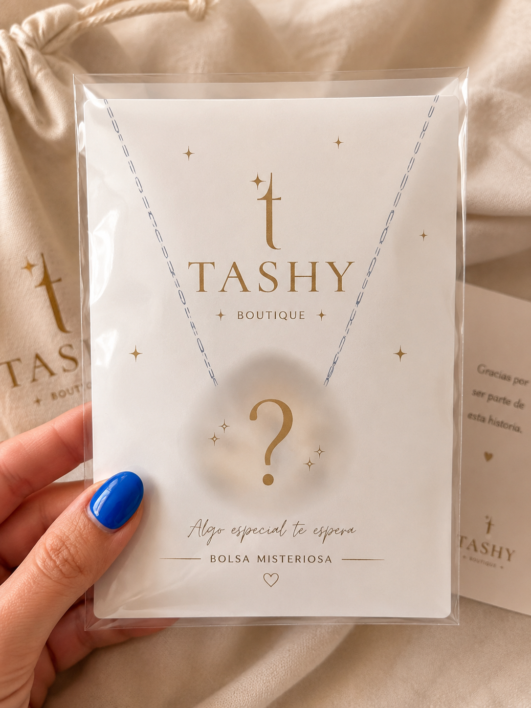 Bolsa Misteriosa TASHY por aniversario de 2 años