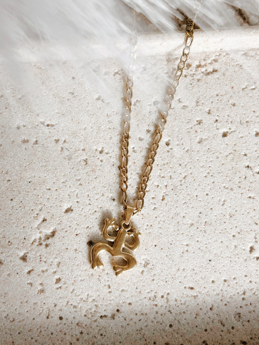 Mi Coquí Necklace | Stainless Steel