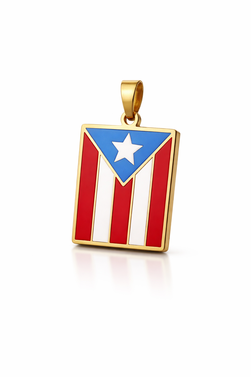 Mi Bandera Necklace | Stainless Steel
