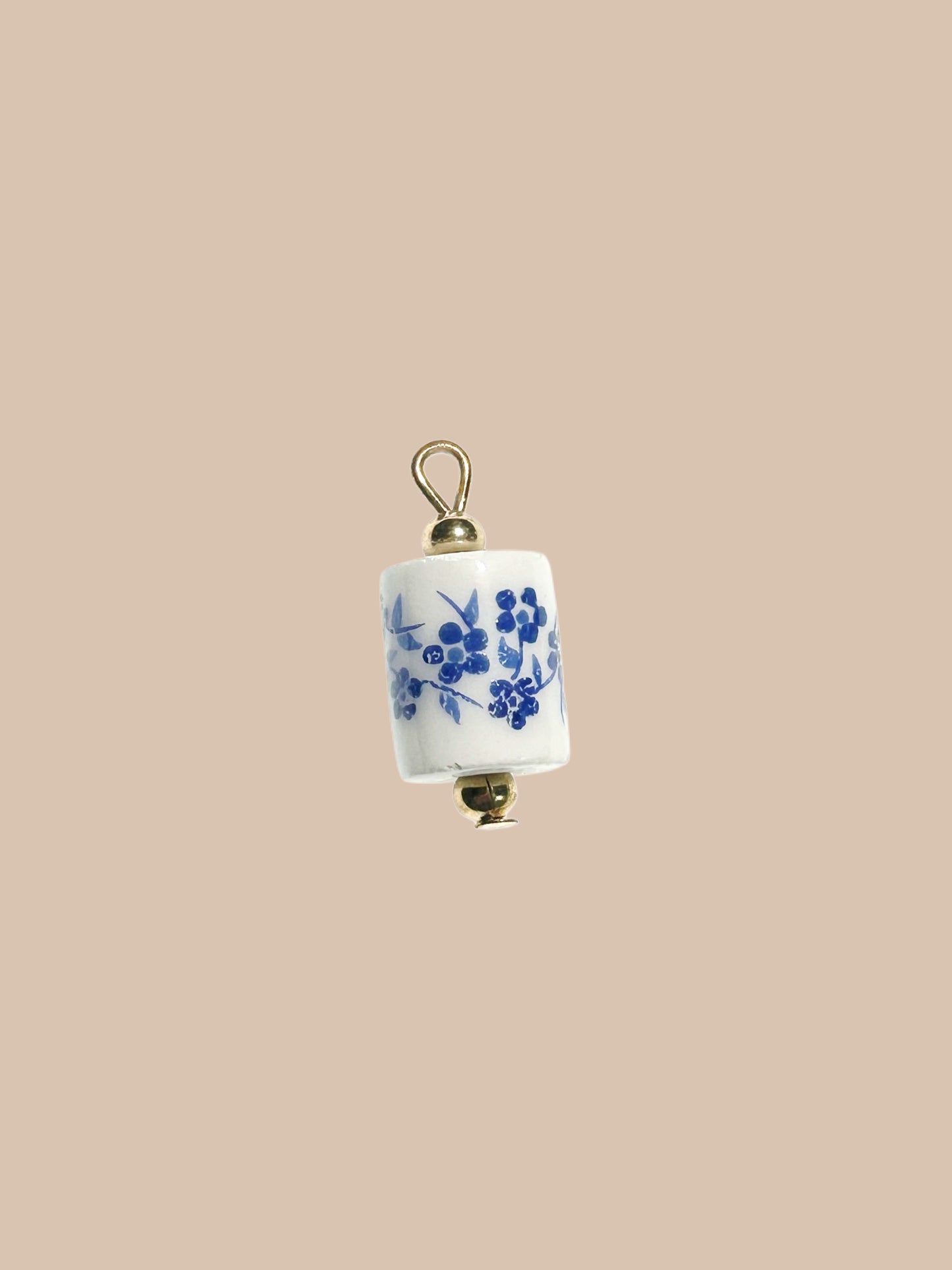 Porcelain Lily Charm