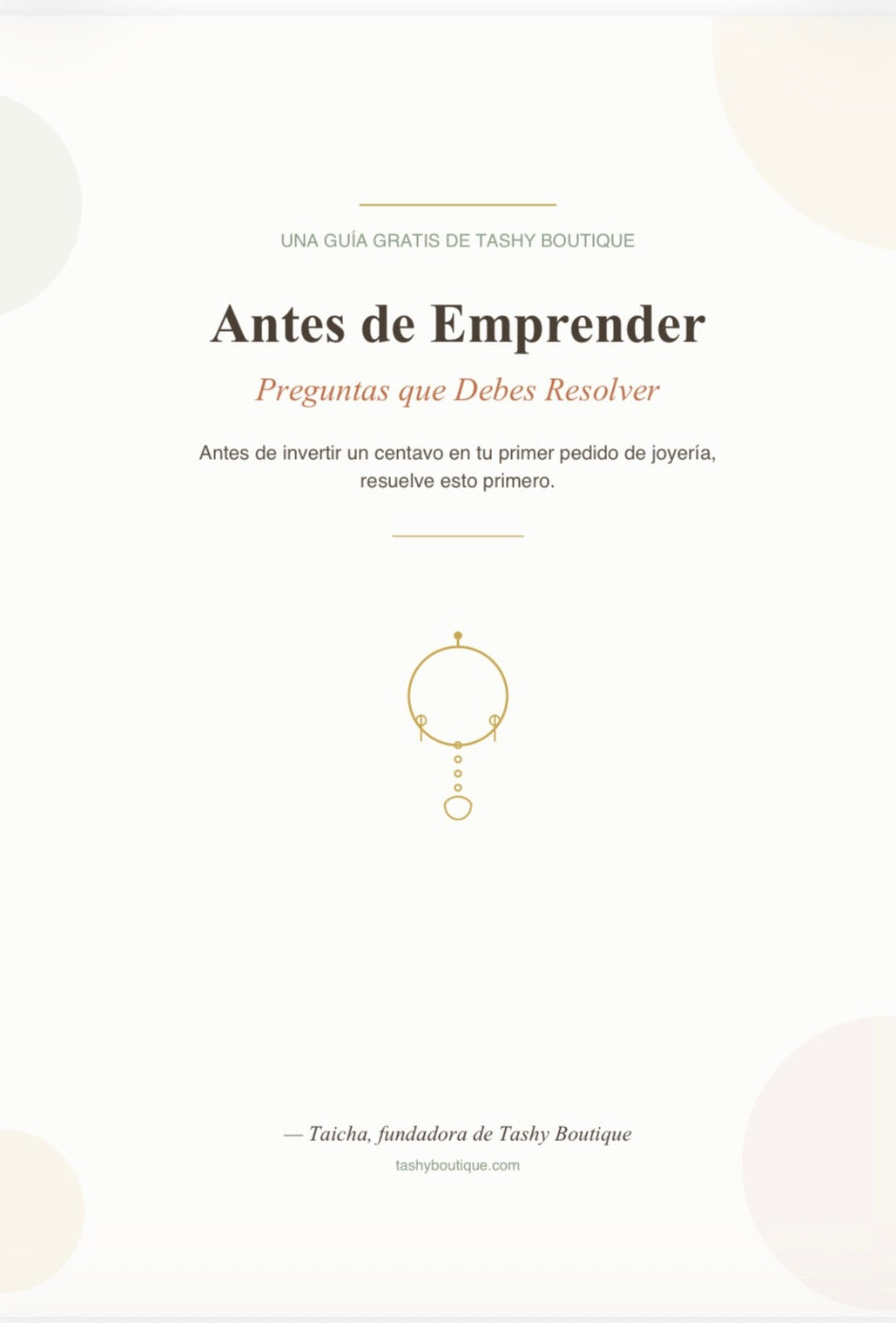 (Guía Gratis) Antes de Emprender: Preguntas que Debes Resolver