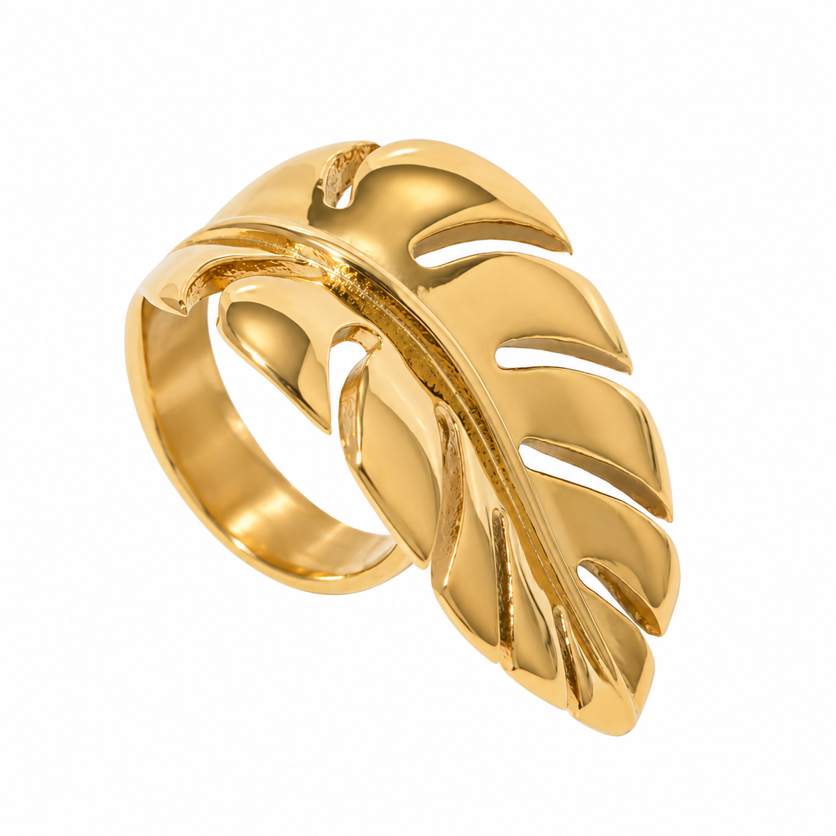 Anillo Monstera | Golden Brunch